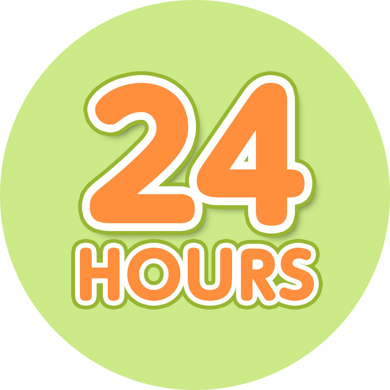 24時間対応